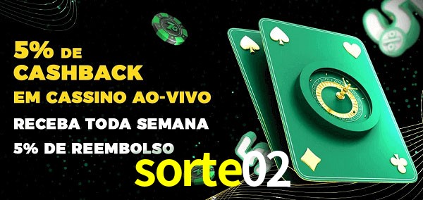 Promoções do cassino ao Vivo sorte02